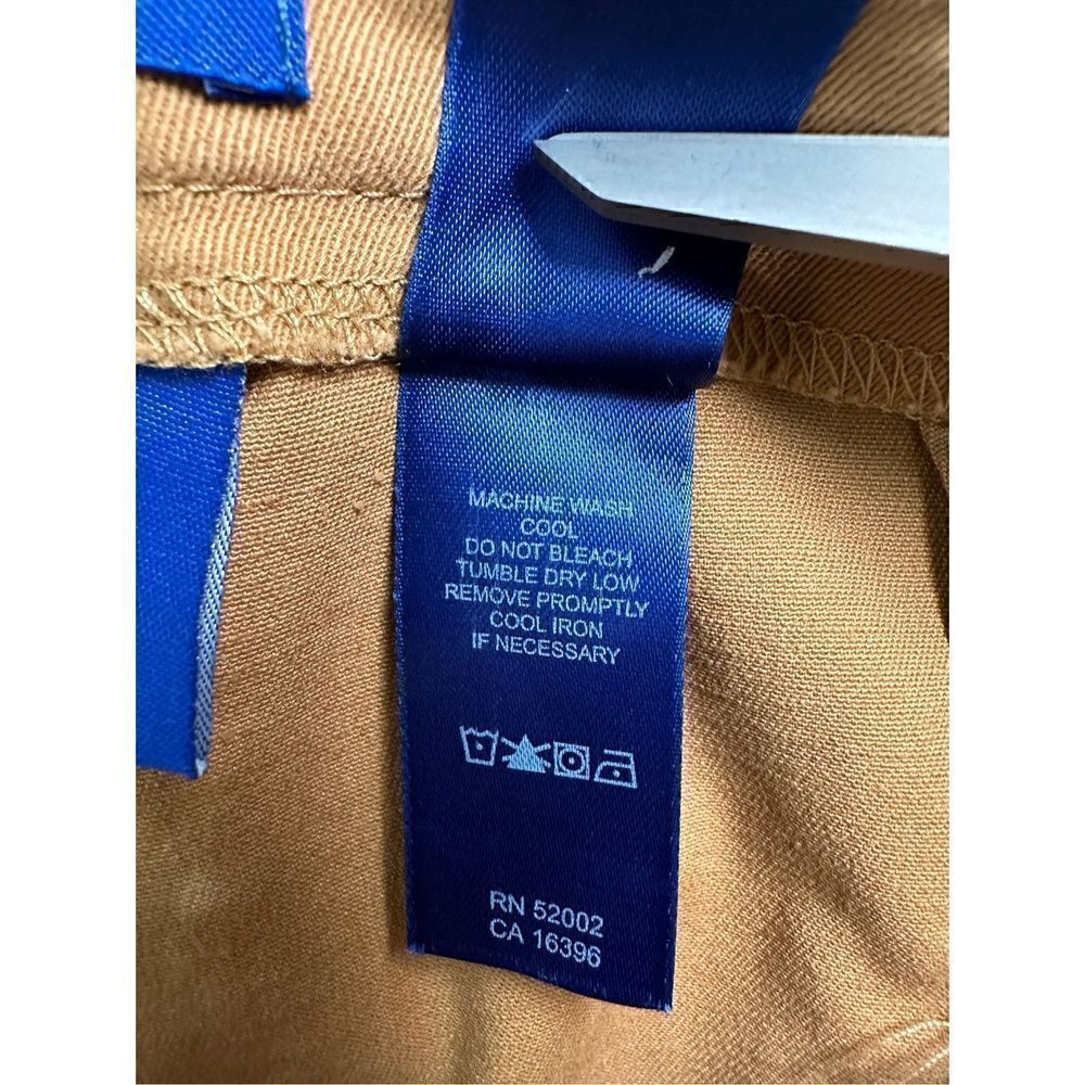 JH Collectibles women’s tan stretch pants size 10R. #30-0773 - Picture 6 of 6